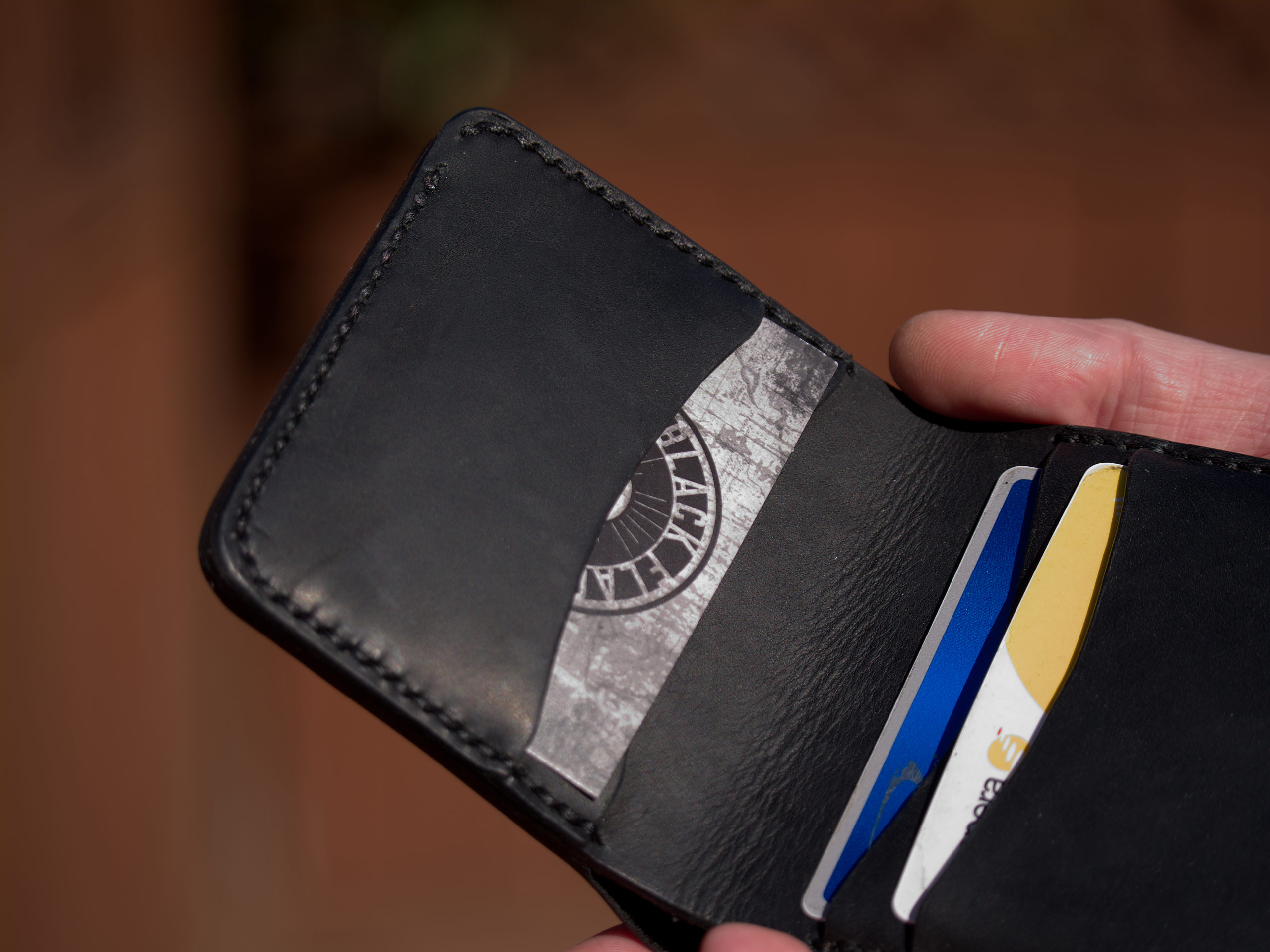 Black Flag Leather Goods - Teach Bifold Wallet