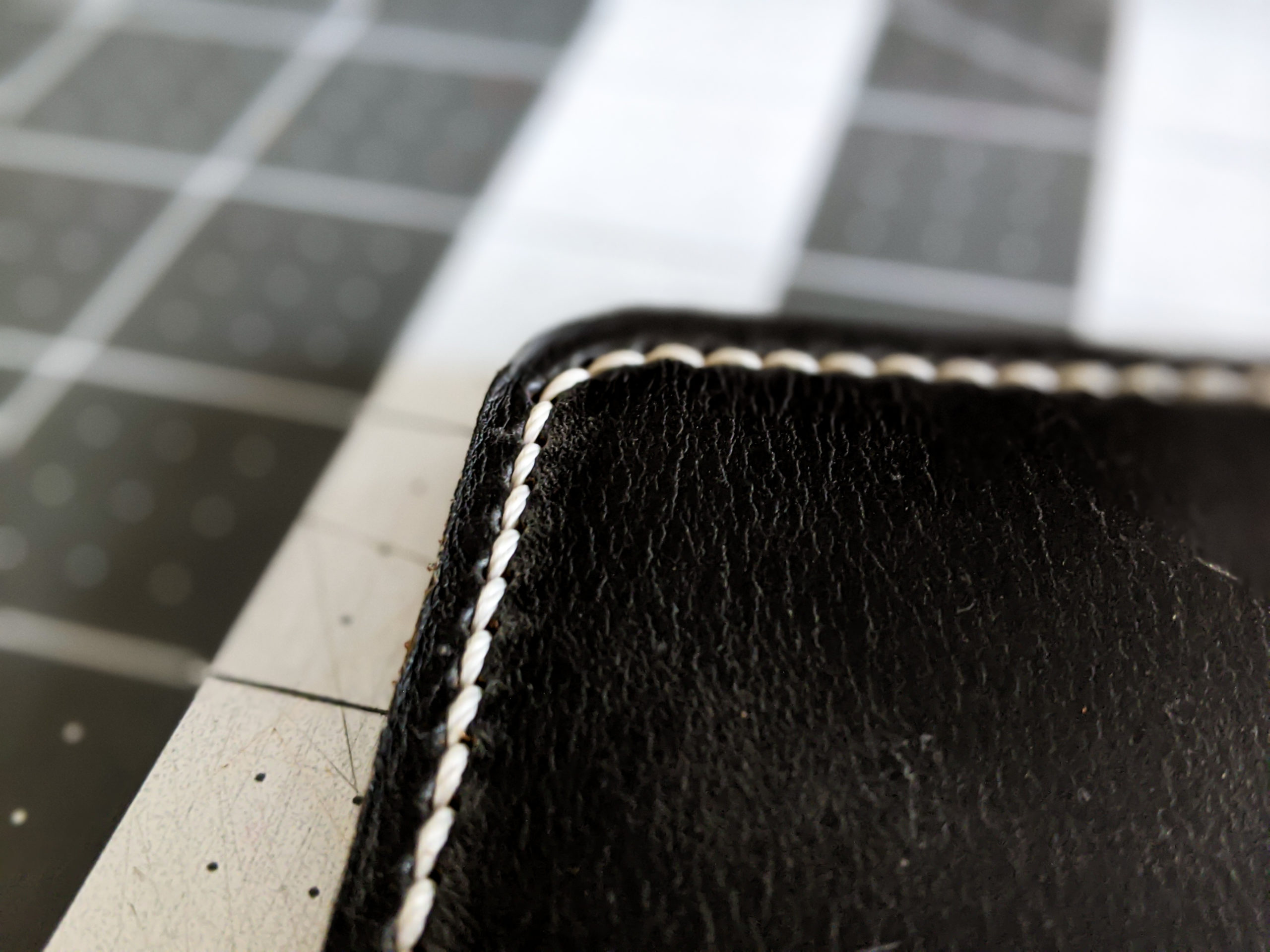 Saddle Stitching vs Machine Stitching - Black Flag Leather Goods