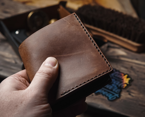 Leather Long Wallet Pattern
