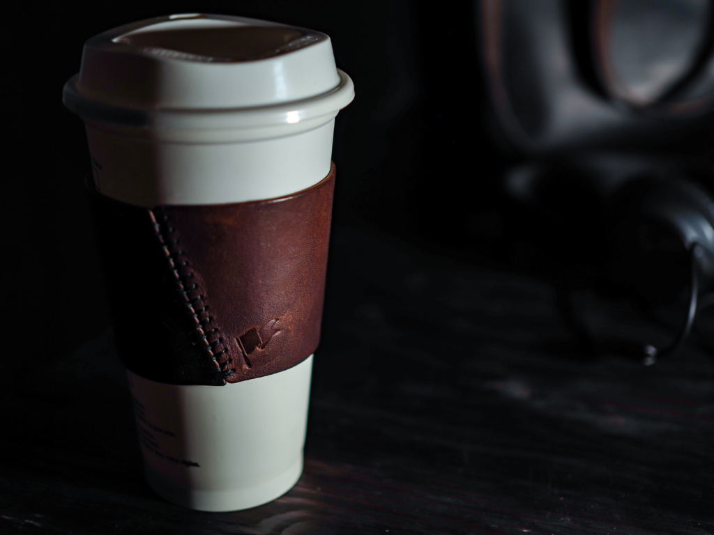 Black Flag Leather Goods Cup Sleeve