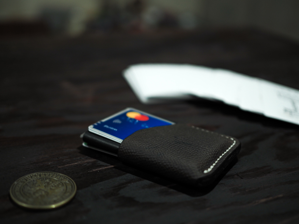 leather cardholder wallet